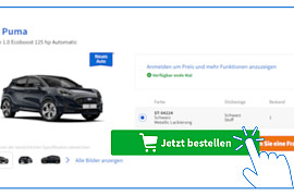 Fahrzeuge bequem online bestellen!