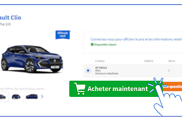 Commandez facilement vos véhicules en ligne !