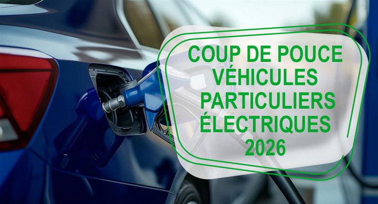 Coup de pouce véhicules particuliers électriques 2026 – France